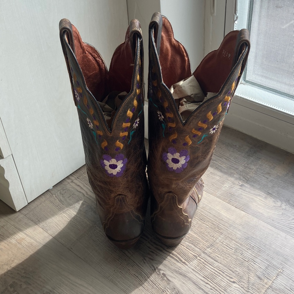 Dan Post Rustic Leather Boots - image 6